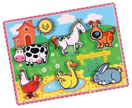 3-D ÇİFTLİK HAYVANLARI (PUZZLE)