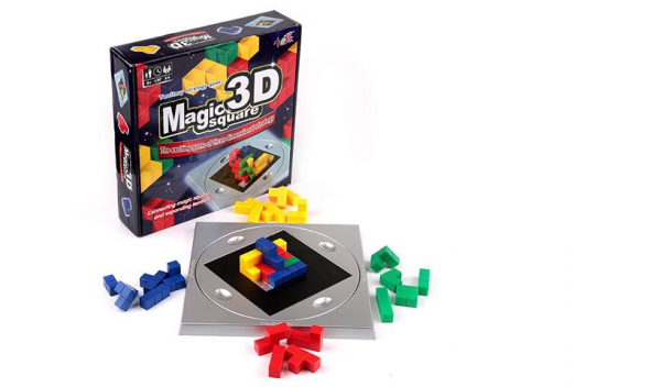 3D SİHİRLİ KÜPLER  (3D MAGIC SQUARE)