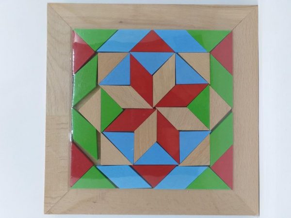 AHŞAP TANGRAM 23X23 CM