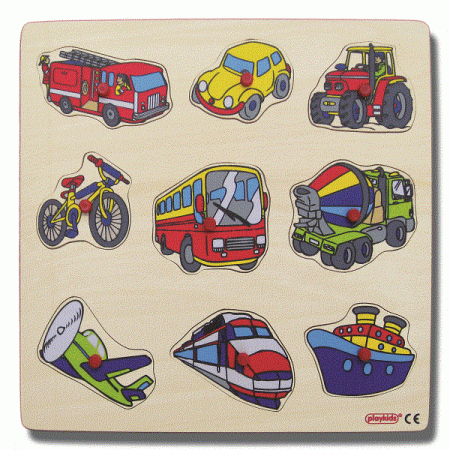 TAŞITLAR PUZZLE (30x30 cm)