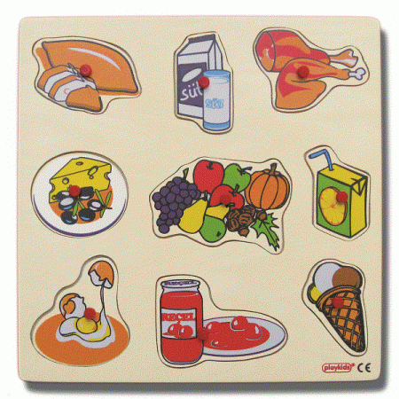TEMEL BESİNLER PUZZLE (30x30 cm)