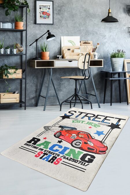 Street Racing Oyun Halısı 200×290 cm