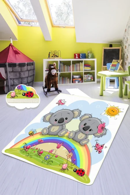 RAINBOW ELEPHANTS OYUN HALISI 200×290 CM