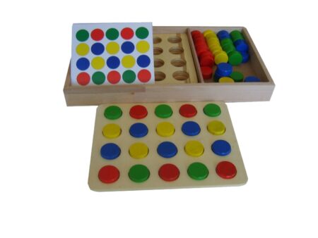 Renkli Düğmeler ile Simetri Oluşturma
