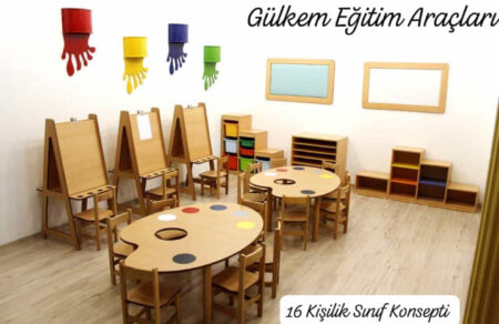 16 Öğrencilik Resim Sanat Sınıf Konsepti